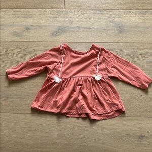 EUC Pink Chicken tassel shirt
